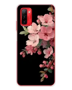 Чехол для Ulefone Note 12P с картинкой «Розовая ветка сакуры»