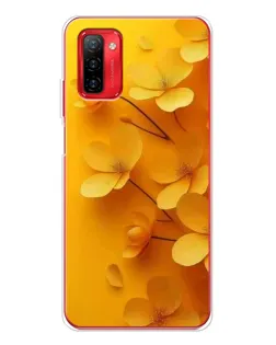 Чехол для Ulefone Note 12P с картинкой «Золотые лепестки»