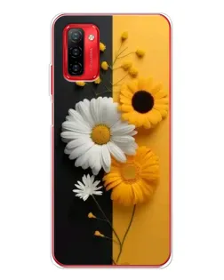 Чехол для Ulefone Note 12P с картинкой «Подсолнух и ромашка»