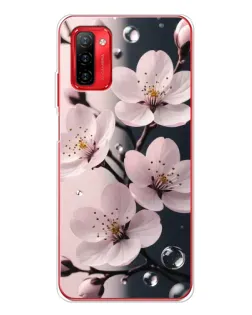 Чехол для Ulefone Note 12P с картинкой «Нежная сакура и капли»