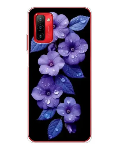Чехол для Ulefone Note 12P с картинкой «Фиолетовые цветы с росою» Чехол для Ulefone Note 12P с картинкой «Фиолетовые цветы с росою»
