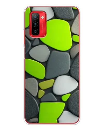 Чохол для Ulefone Note 12P з картинкою «Яскрава неонова галька»