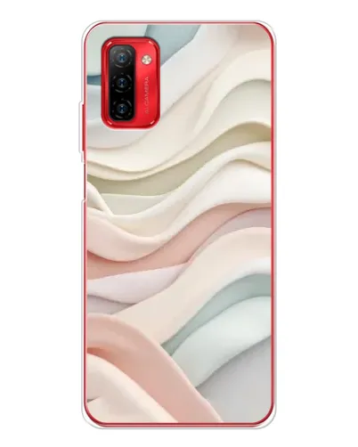 Чохол для Ulefone Note 12P з картинкою «Пастельні ніжні хвилі»