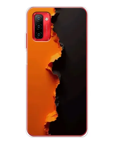 Чохол для Ulefone Note 12P з картинкою «Помаранчевий розлом»