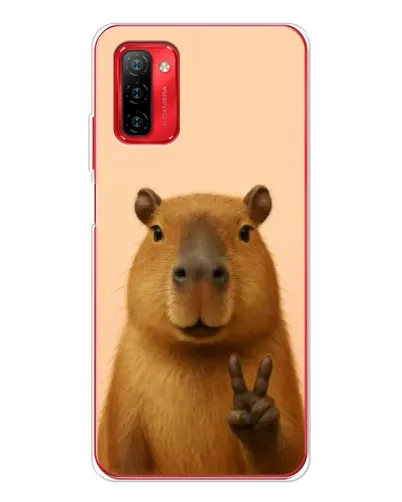 Чехол для Ulefone Note 12P с картинкой «Капибара виктория» Чехол для Ulefone Note 12P с картинкой «Капибара виктория»
