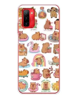 Чехол для Ulefone Note 12P с картинкой «Капибары набор» Чехол для Ulefone Note 12P с картинкой «Капибары набор»