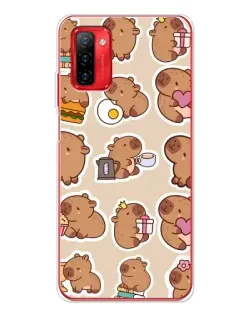 Чехол для Ulefone Note 12P с картинкой «Капибары паттерн» Чехол для Ulefone Note 12P с картинкой «Капибары паттерн»