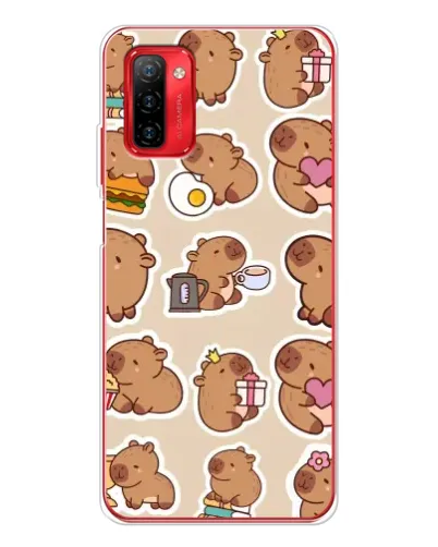 Чехол для Ulefone Note 12P с картинкой «Капибары паттерн» Чехол для Ulefone Note 12P с картинкой «Капибары паттерн»