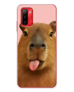 Чехол для Ulefone Note 12P с картинкой «Капибара с языком» Чехол для Ulefone Note 12P с картинкой «Капибара с языком»