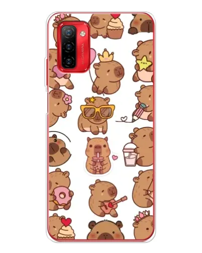 Чехол для Ulefone Note 12P с картинкой «Стикерпак с капибарами» Чехол для Ulefone Note 12P с картинкой «Стикерпак с капибарами»