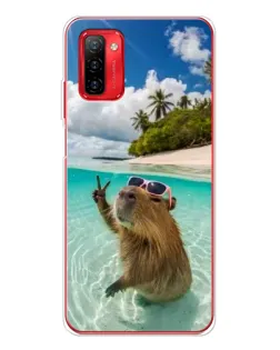 Чехол для Ulefone Note 12P с картинкой «Капибара на море» Чехол для Ulefone Note 12P с картинкой «Капибара на море»
