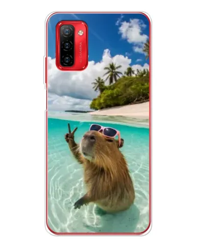 Чехол для Ulefone Note 12P с картинкой «Капибара на море» Чехол для Ulefone Note 12P с картинкой «Капибара на море»