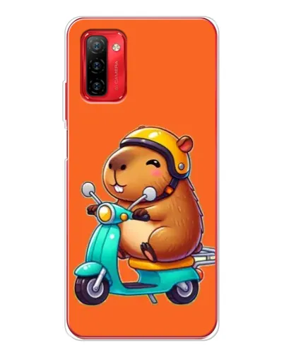 Чехол для Ulefone Note 12P с картинкой «Капибара на скутере» Чехол для Ulefone Note 12P с картинкой «Капибара на скутере»