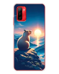Чехол для Ulefone Note 12P с картинкой «Закат солнца с капибарой» Чехол для Ulefone Note 12P с картинкой «Закат солнца с капибарой»