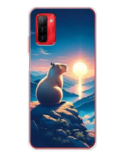 Чехол для Ulefone Note 12P с картинкой «Закат солнца с капибарой» Чехол для Ulefone Note 12P с картинкой «Закат солнца с капибарой»