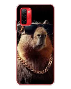 Чехол для Ulefone Note 12P с картинкой «Капибара золотая цепь» Чехол для Ulefone Note 12P с картинкой «Капибара золотая цепь»
