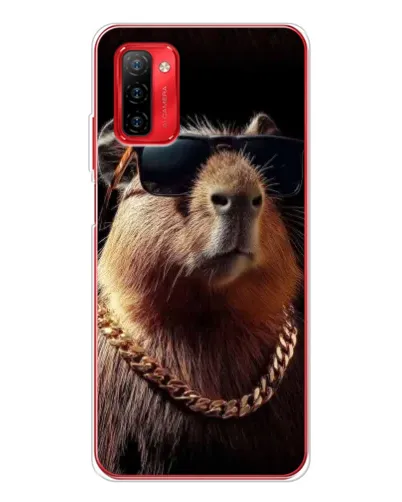 Чехол для Ulefone Note 12P с картинкой «Капибара золотая цепь» Чехол для Ulefone Note 12P с картинкой «Капибара золотая цепь»