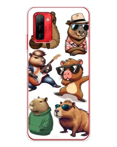 Чехол для Ulefone Note 12P с картинкой «Крутые капибары музыканты» Чехол для Ulefone Note 12P с картинкой «Крутые капибары музыканты»