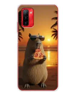 Чехол для Ulefone Note 12P с картинкой «Капибара с пиццей» Чехол для Ulefone Note 12P с картинкой «Капибара с пиццей»