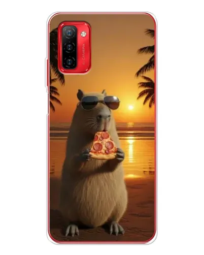 Чехол для Ulefone Note 12P с картинкой «Капибара с пиццей» Чехол для Ulefone Note 12P с картинкой «Капибара с пиццей»