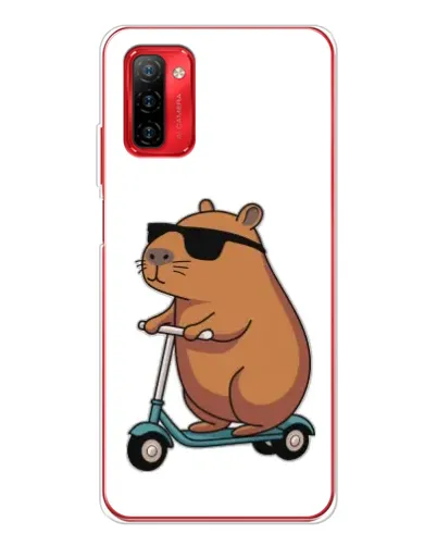 Чехол для Ulefone Note 12P с картинкой «Капибара на самокате» Чехол для Ulefone Note 12P с картинкой «Капибара на самокате»