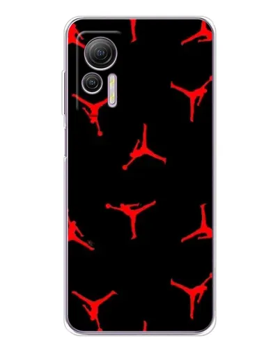 Чехол для Ulefone Note 14 с картинкой «Jordan Red Pattern» Чехол для Ulefone Note 14 с картинкой «Jordan Red Pattern»
