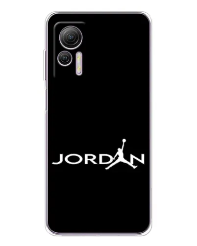 Чехол для Ulefone Note 14 с картинкой «Jordan White Logo» Чехол для Ulefone Note 14 с картинкой «Jordan White Logo»