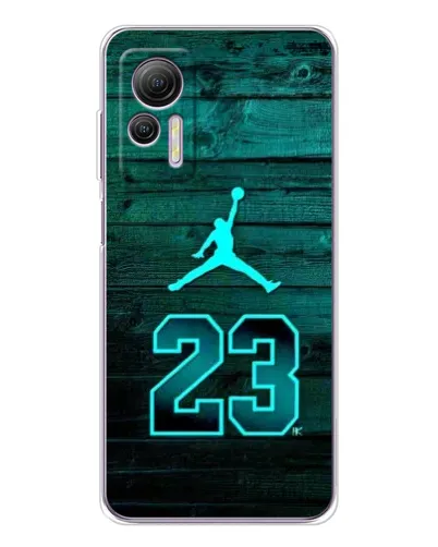 Чехол для Ulefone Note 14 с картинкой «Jordan Cyan 23» Чехол для Ulefone Note 14 с картинкой «Jordan Cyan 23»