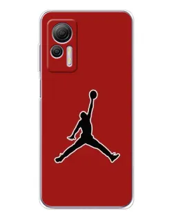 Чехол для Ulefone Note 14 с картинкой «Jordan Red Back»