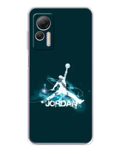 Чехол для Ulefone Note 14 с картинкой «Jordan Blue Fire» Чехол для Ulefone Note 14 с картинкой «Jordan Blue Fire»