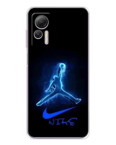 Чехол для Ulefone Note 14 с картинкой «Jordan Neon Blue» Чехол для Ulefone Note 14 с картинкой «Jordan Neon Blue»