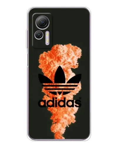 Чехол для Ulefone Note 14 с картинкой «Оранжевый дым Adidas» Чехол для Ulefone Note 14 с картинкой «Оранжевый дым Adidas»