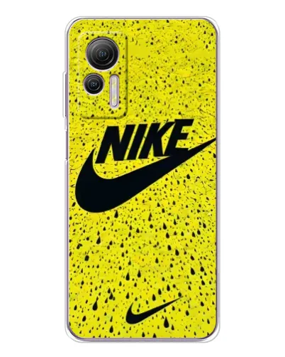 Чехол для Ulefone Note 14 с картинкой «Желтый текстурный Nike» Чехол для Ulefone Note 14 с картинкой «Желтый текстурный Nike»