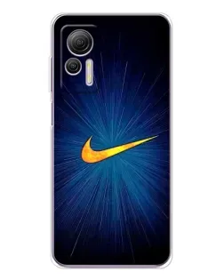 Чохол для Ulefone Note 14 з картинкою «Синій пульс Nike»