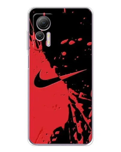 Чохол для Ulefone Note 14 з картинкою «Червоні бризки Nike» Чохол для Ulefone Note 14 з картинкою «Червоні бризки Nike»