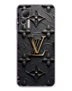 Чехол для Ulefone Note 14 с картинкой «Кожаная текстура LV»