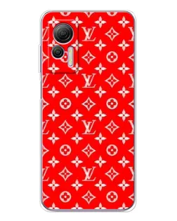 Чехол для Ulefone Note 14 с картинкой «Яркий паттерн LV»