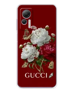 Чехол для Ulefone Note 14 с картинкой «Gucci —  сад»