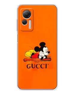 Чехол для Ulefone Note 14 с картинкой «Микки Маус Gucci — оранж» Чехол для Ulefone Note 14 с картинкой «Микки Маус Gucci — оранж»
