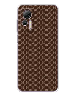 Чехол для Ulefone Note 14 с картинкой «Gucci — шоколадная сетка» Чехол для Ulefone Note 14 с картинкой «Gucci — шоколадная сетка»