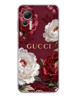 Чехол для Ulefone Note 14 с картинкой «Gucci — бордовые розы» Чехол для Ulefone Note 14 с картинкой «Gucci — бордовые розы»