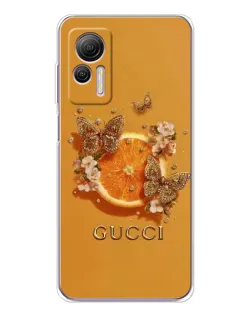Чехол для Ulefone Note 14 с картинкой «Gucci — золотые бабочки» Чехол для Ulefone Note 14 с картинкой «Gucci — золотые бабочки»