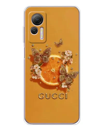 Чехол для Ulefone Note 14 с картинкой «Gucci — золотые бабочки» Чехол для Ulefone Note 14 с картинкой «Gucci — золотые бабочки»