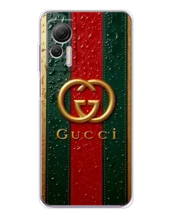 Чехол для Ulefone Note 14 с картинкой «Gucci — фирменная полоса и золото» Чехол для Ulefone Note 14 с картинкой «Gucci — фирменная полоса и золото»
