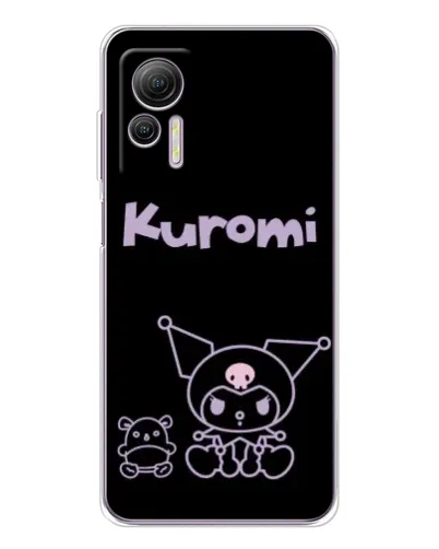 Чехол для Ulefone Note 14 с картинкой «Kuromi — черный минимализм» Чехол для Ulefone Note 14 с картинкой «Kuromi — черный минимализм»