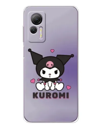 Чехол для Ulefone Note 14 с картинкой «Kuromi — фиолетовый арт» Чехол для Ulefone Note 14 с картинкой «Kuromi — фиолетовый арт»