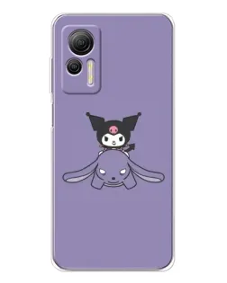 Чохол для Ulefone Note 14 з картинкою «Kuromi на ліловому фоні» Чохол для Ulefone Note 14 з картинкою «Kuromi на ліловому фоні»