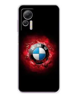 Чехол для Ulefone Note 14 с картинкой «Логотип BMW — вспышка»