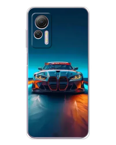 Чехол для Ulefone Note 14 с картинкой «BMW — огни неона» Чехол для Ulefone Note 14 с картинкой «BMW — огни неона»