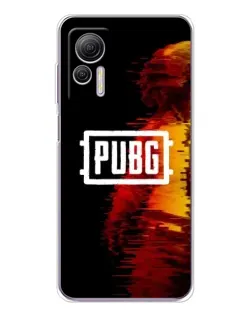 Чехол для Ulefone Note 14 с картинкой «Яркий логотип PUBG»